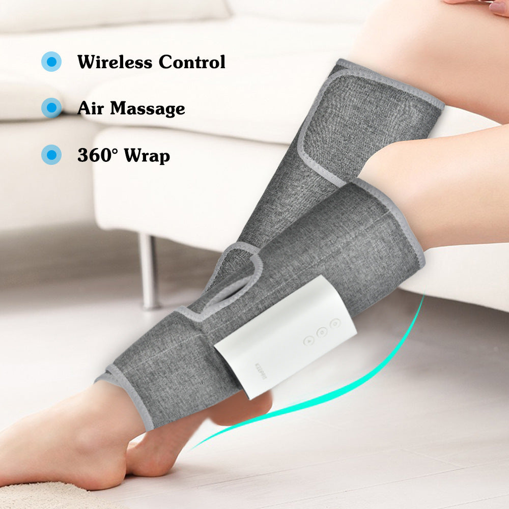 Amazon Hot Selling Usb Charging Home Hot Compress Leg Foot Massager Portable Air Sore Wave Leg Massager